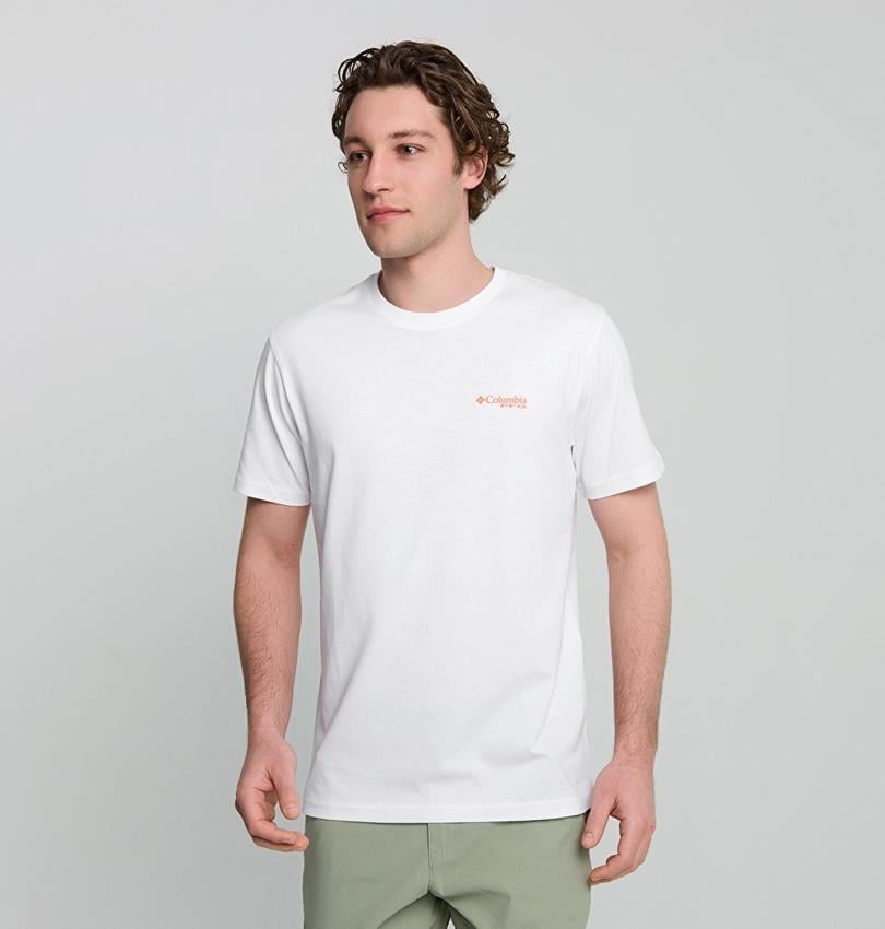 Columbia CSC M Pfg Tarpon Shine SS Tee Erkek Kısa Kollu Tişört CS0420