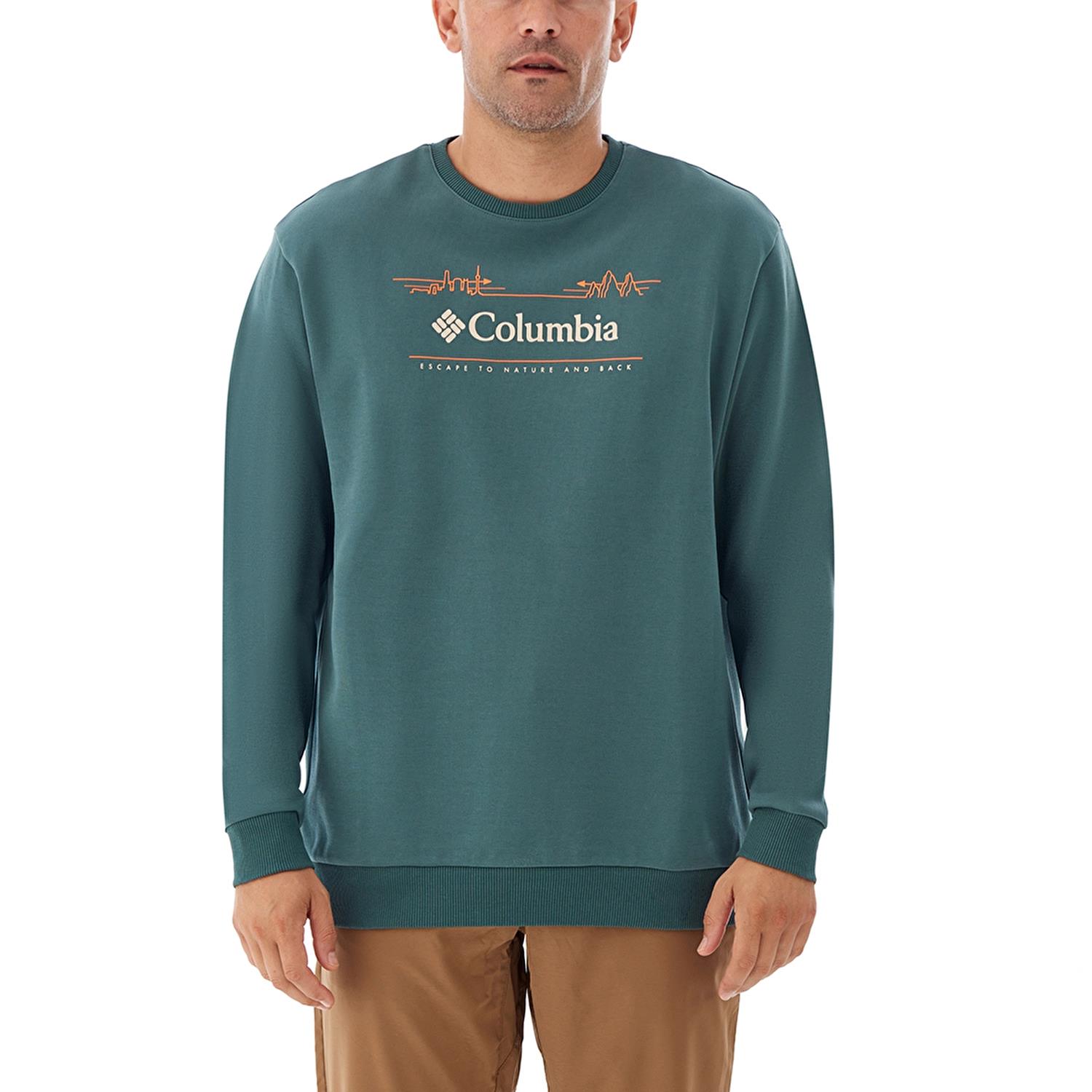 Columbia CSC Nature And Back Erkek Sweatshirt CS0329