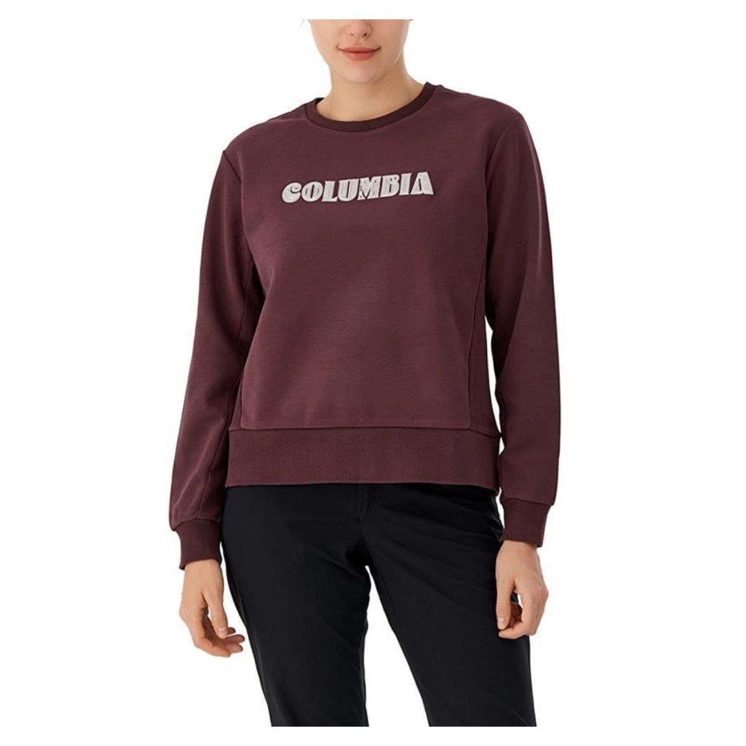 Columbia Csc W Columbia Embroidery Crewneck Kadın Sweatshirt CS0384