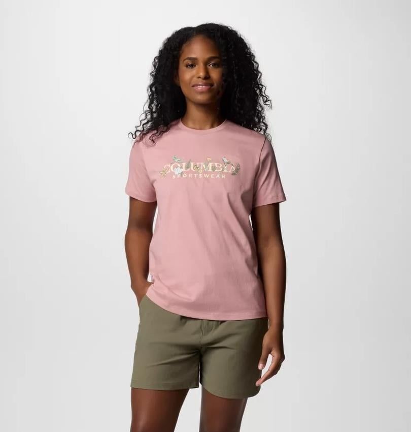 Columbia CSC W Outback Critters 2 SS Tee Kadın Tişört CS0427