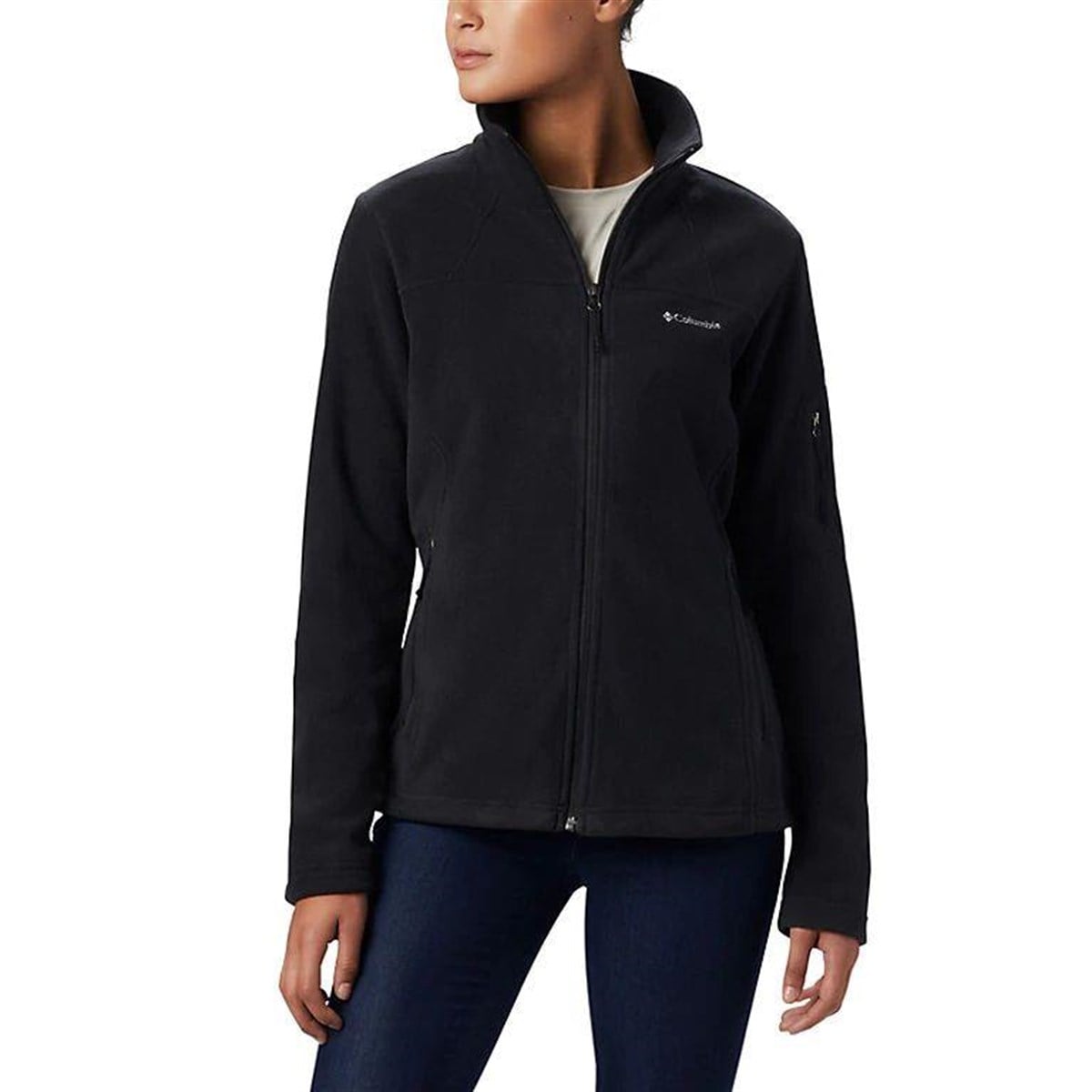 Columbia EL6081-010 Fast Trek II Jacket Kadın Polar
