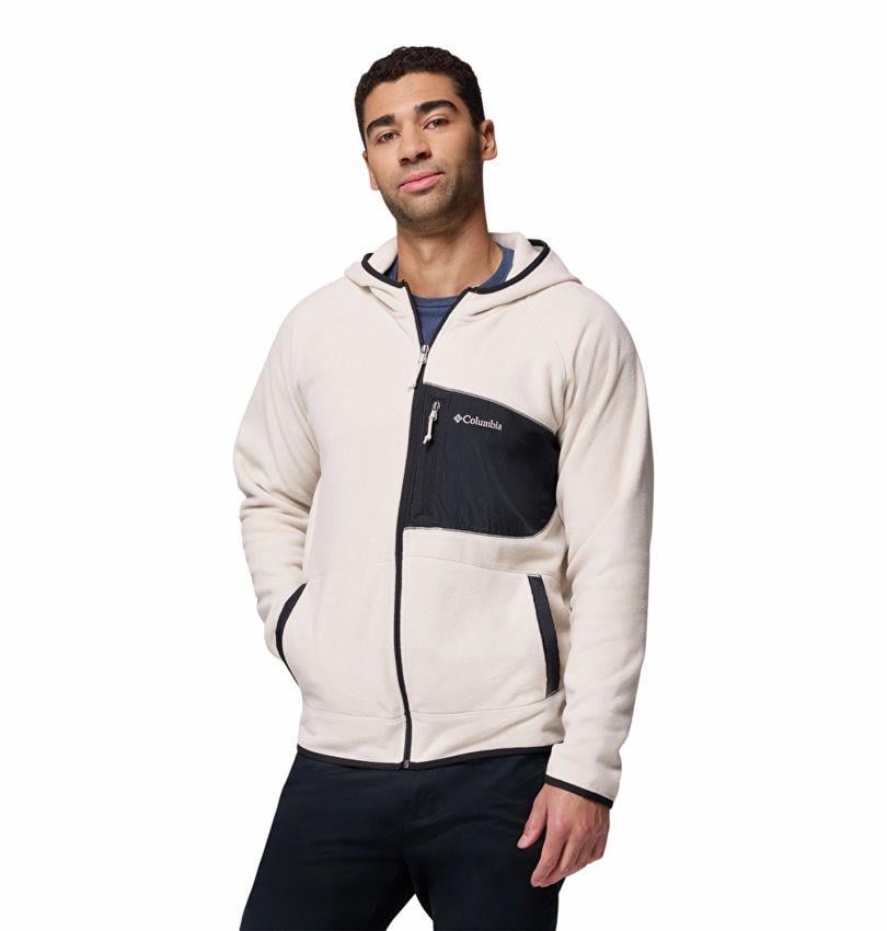 Columbia Fast Trek™ Overlay Hooded Full Zip Bej Erkek Outdoor Polar AM3470-278