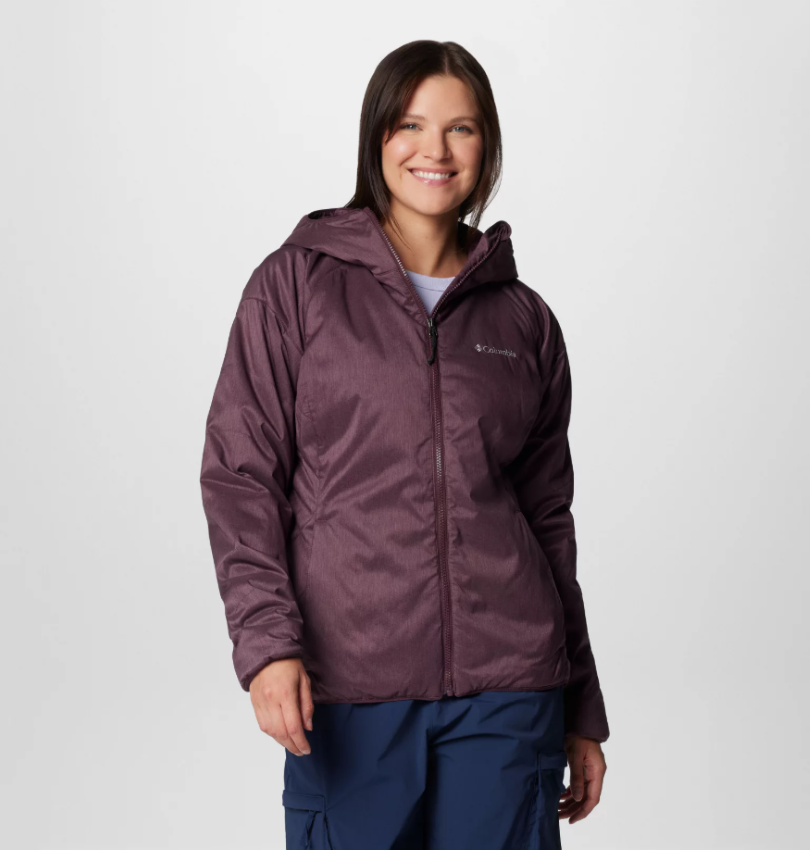 Columbia Kruser Ridge™ III Plush Softshell Jacket Mor Kadın Outdoor Mont WL3248