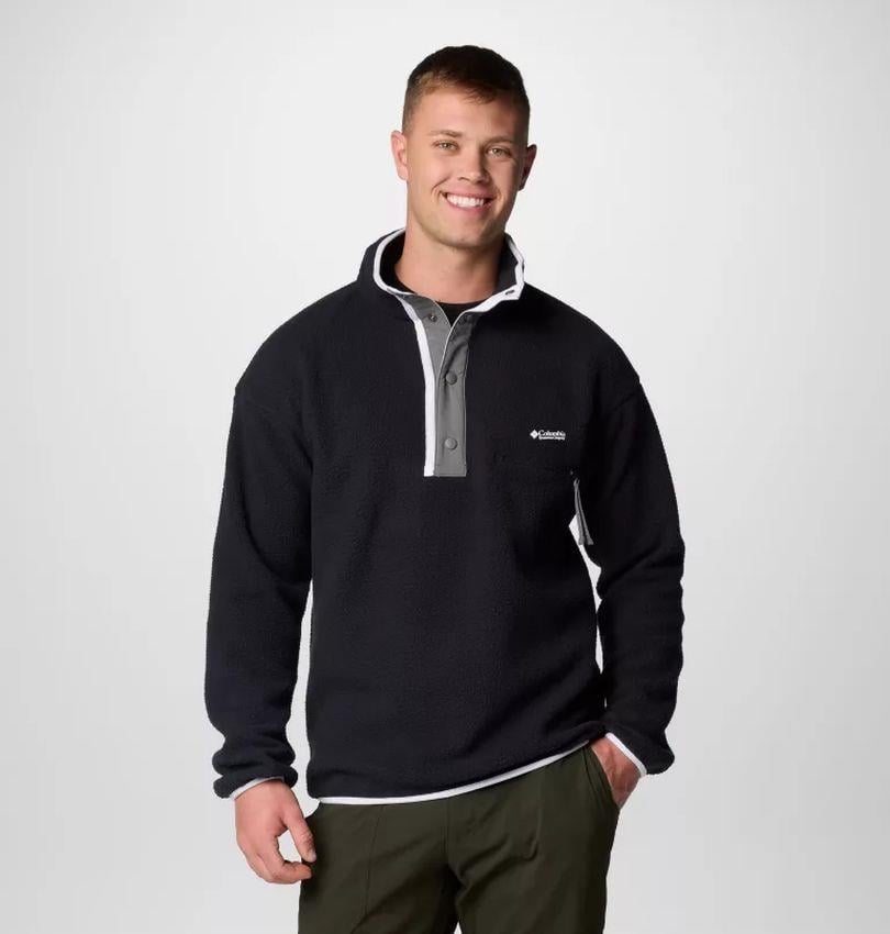 Columbia Men's Helvetia™ II Half Snap Fleece Pullover Erkek Polar AM5780