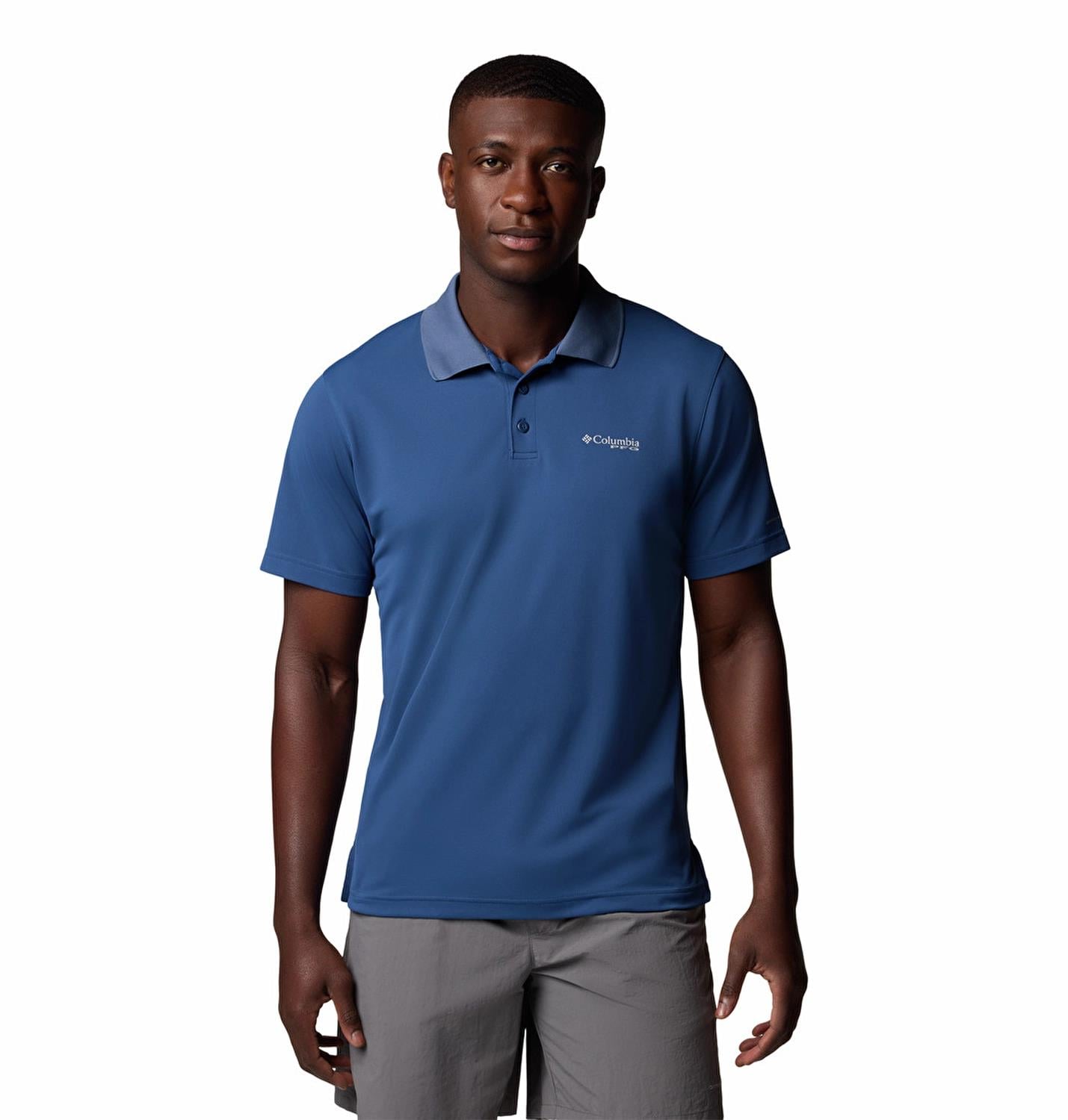 Columbia Men's PFG Freezer™ Polo Shirt Mavi Erkek Yakalı Tişört FM4923