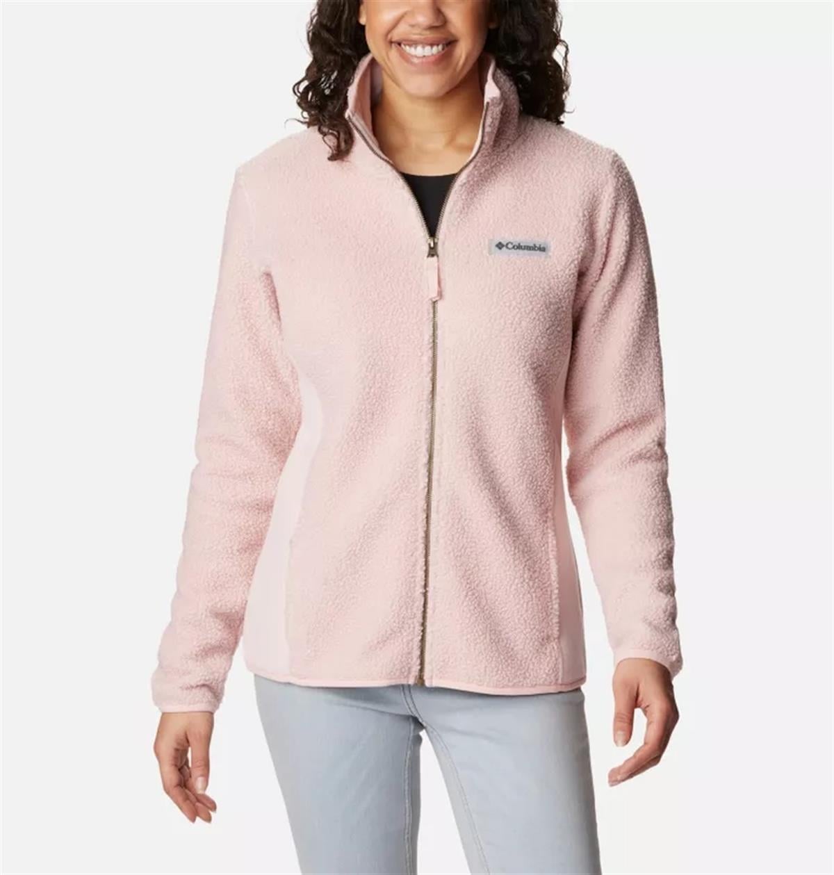 Columbia Panorama Full Zip Kadın Polar Pembe AK1315-626
