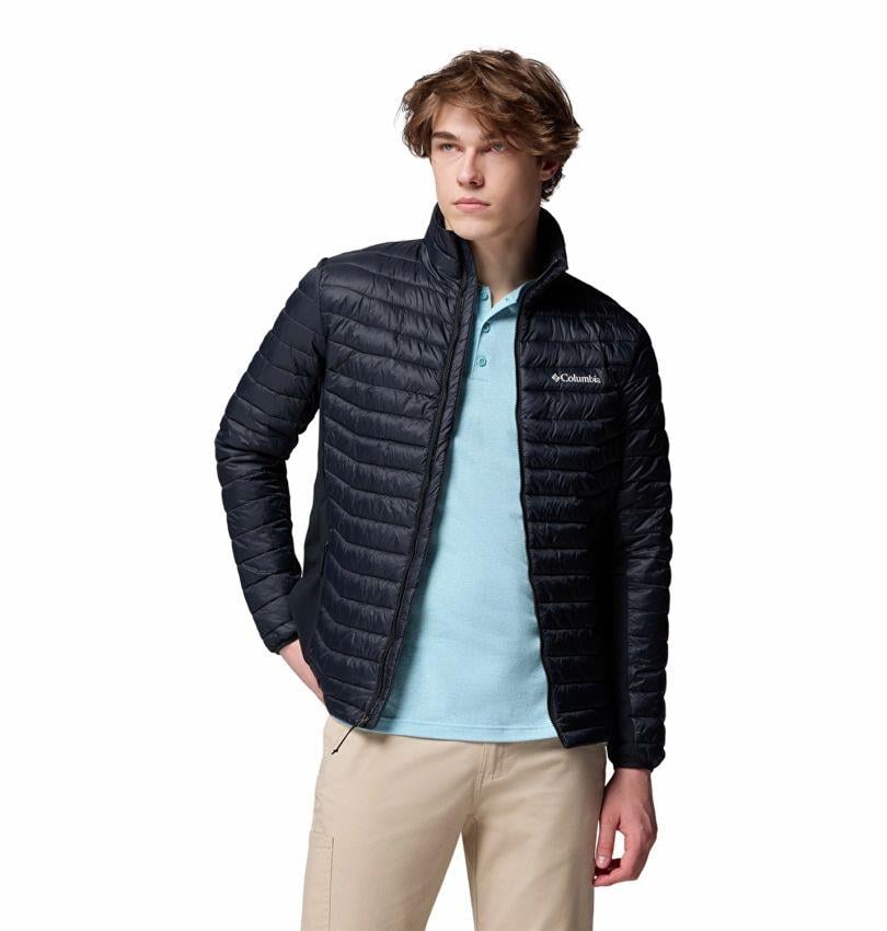 Columbia Powder Pass™ Hybrid Jacket Siyah Erkek Outdoor Mont WO3495-010