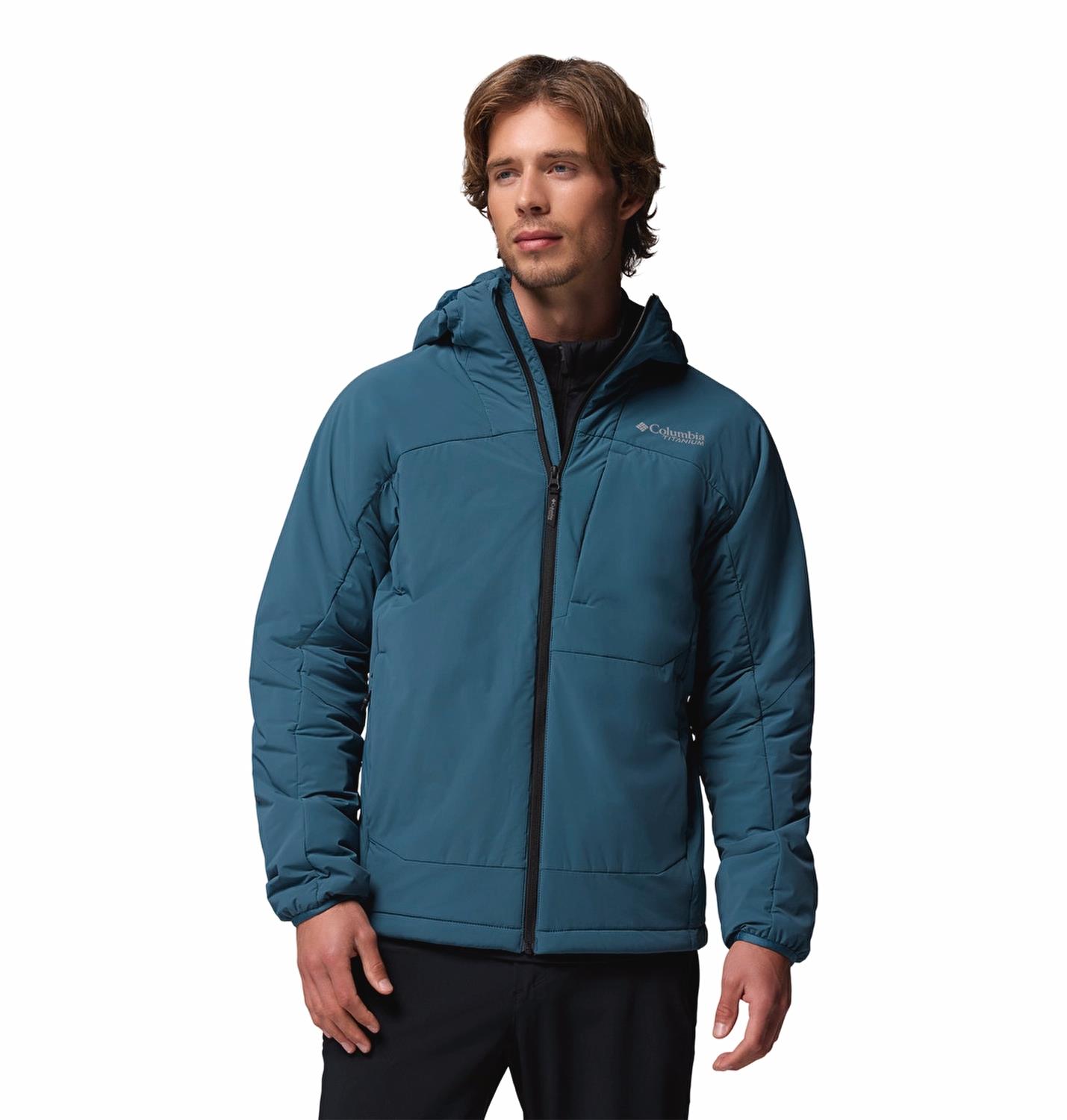 Columbia Silver Leaf™ Lite Hooded Jacket Erkek Outdoor Softshell Mont WO0604-429