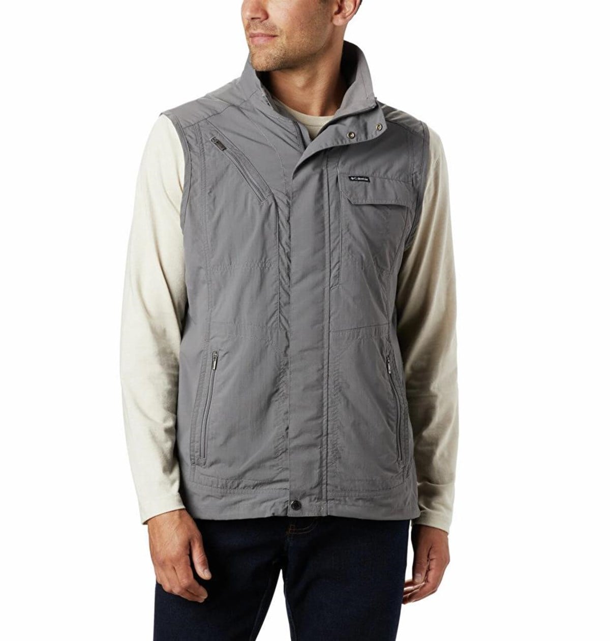 Columbia Silver Ridge Gri Erkek Yelek AM0173-023