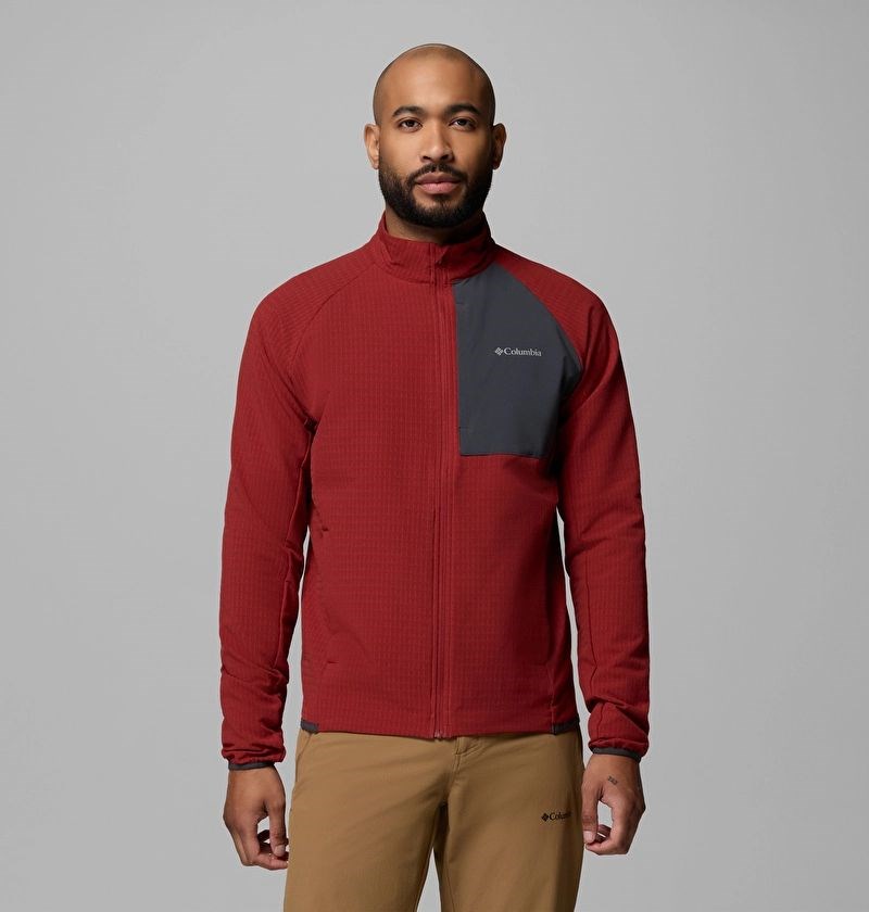 Columbia Superior Summit Grid Tam Fermuarlı Erkek Polar Üst AO2740
