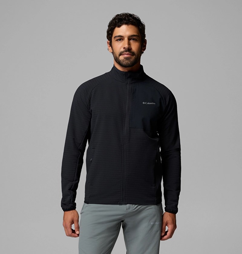 Columbia Superior Summit Grid Tam Fermuarlı Erkek Polar Üst AO2740