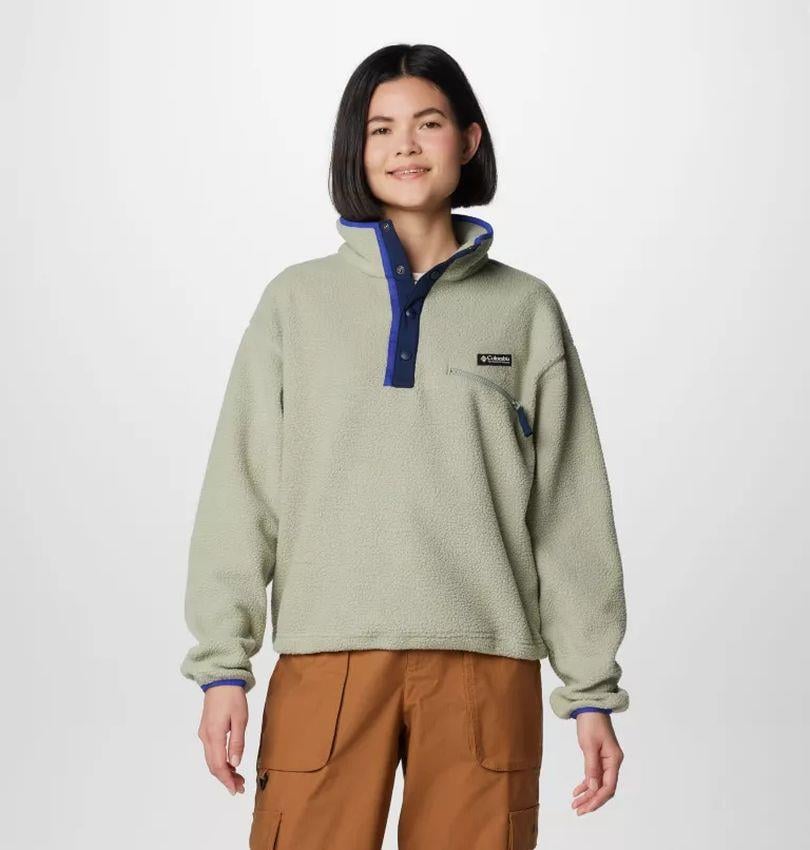 Columbia Women's Helvetia™ II Cropped Half Snap Fleece Pullover