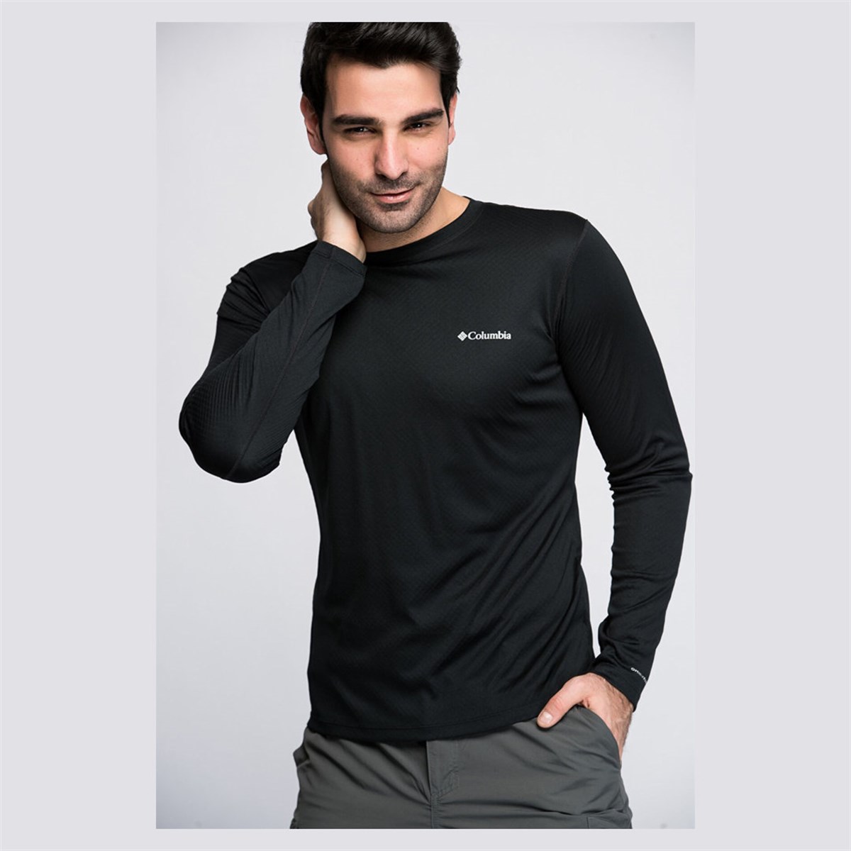 Columbia Zero Rules Long Sleeve Shirt Erkek Uzun Kollu Tişört Siyah AM6083-010