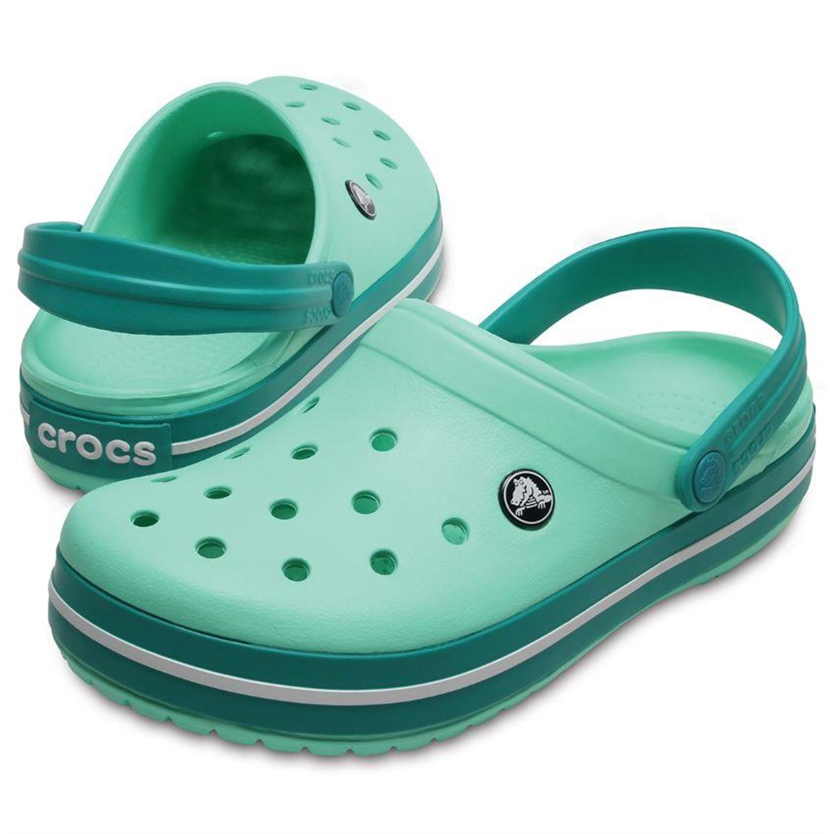 Crocs Crocband Unisex Terlik Yeni Mint Tropikal deniz mavisi 11016-3R6 |  Sporactive