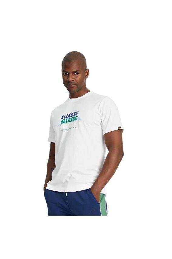 Ellesse Beyaz Erkek Tişört EM184-OF