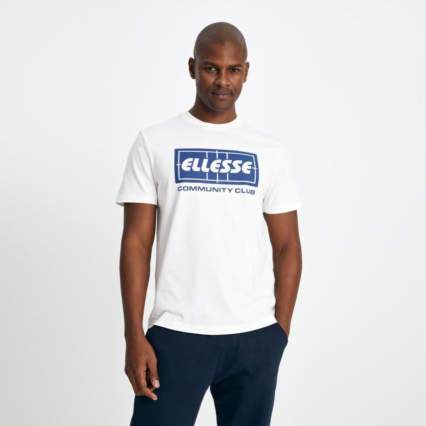 Ellesse Erkek Tişört Beyaz EM160-OF