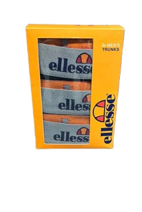 Ellesse M-EUM0024 Siyah Erkek 3'lü Boxer
