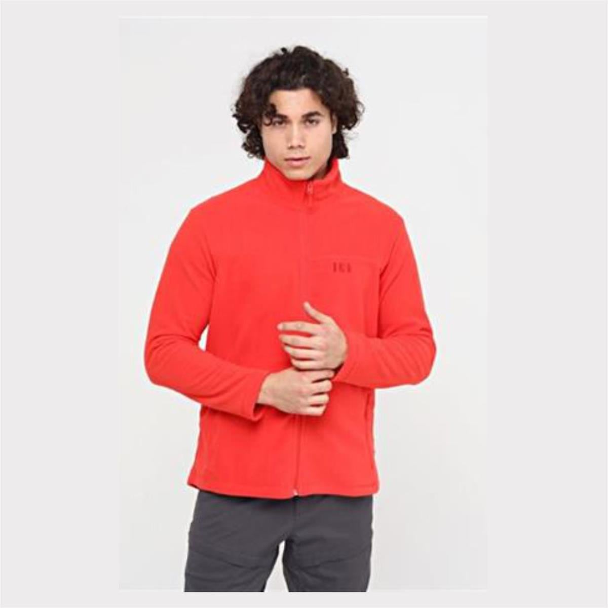 Helly Hansen Hh Zippy Erkek Tam Fermuarlı Kırmızı Polar HH..12007HHA.222