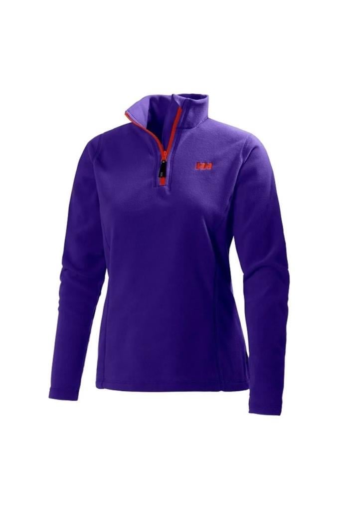 Helly Hansen Slope Fleece Kadın Yarım Fermuar Polar Mor HH..15001.HHA.596