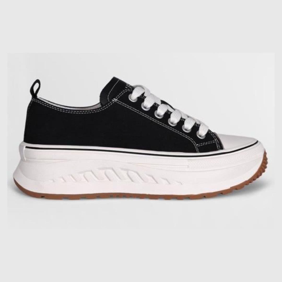 Lufian Shay Kadın Sneaker Ayakkabı Siyah 121230006