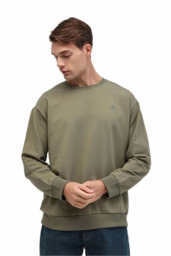 Lumberjack 6W Mb Sn75 C Neck Sw 6Pr Hakı Erkek Sweatshirt 102696690