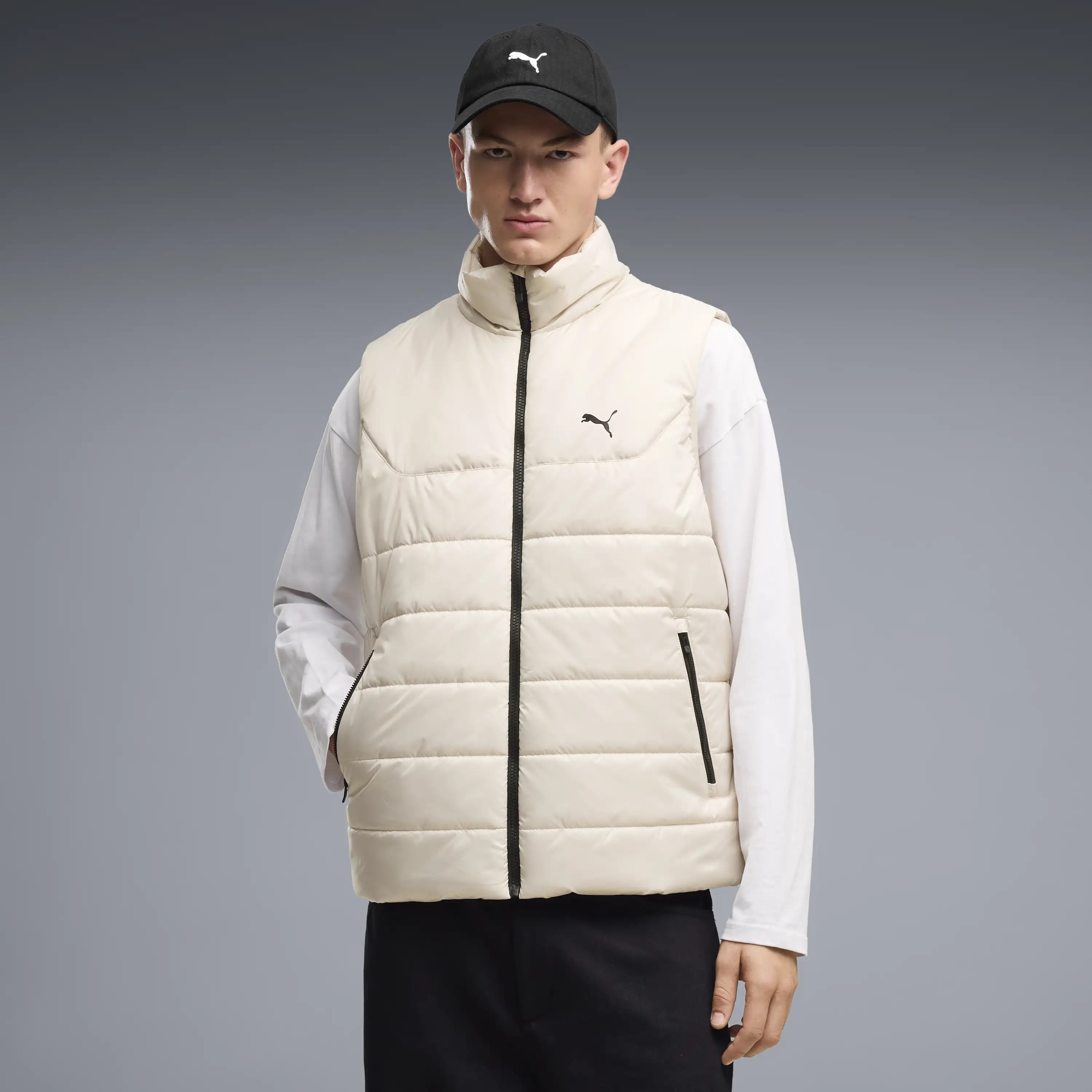 Puma Ess Padded Vest Erkek Bej Yelek 68520986