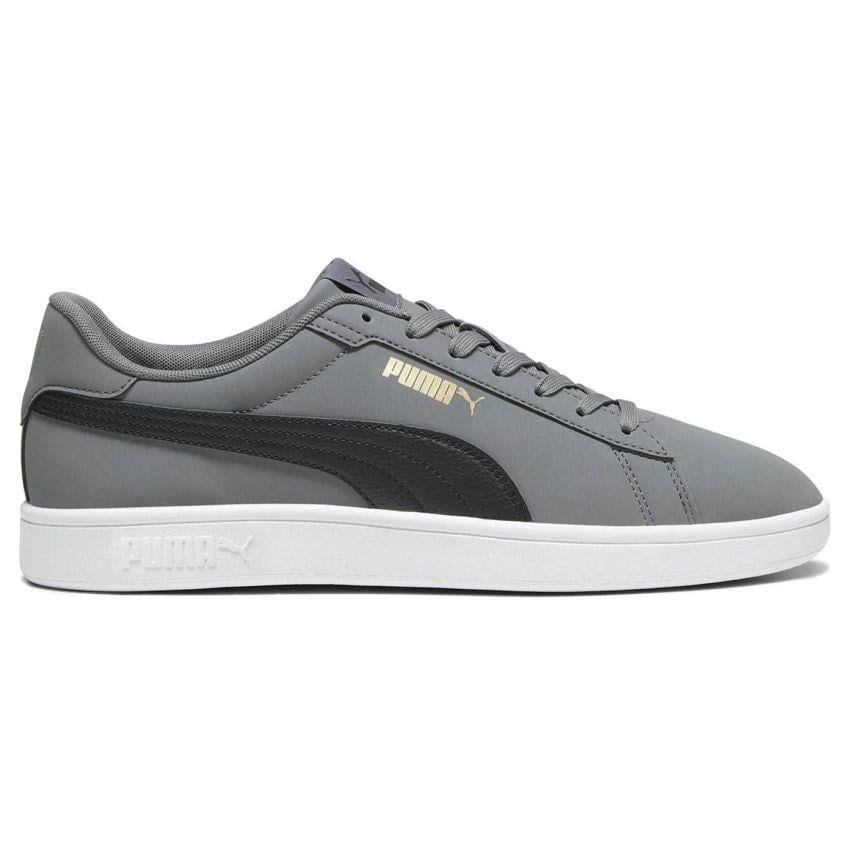 Puma Smash 3.0 Buck Erkek Gri Sneaker Ayakkabı 39233602