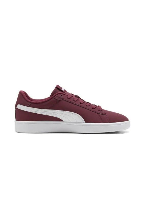 Puma Smash 3.0 Buck Erkek Bordo Sneaker Ayakkabı 39233618