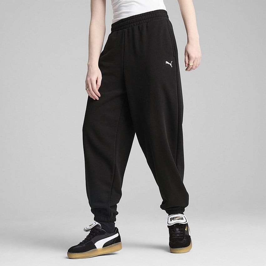 Puma Wardrobe Ess Sweatpants Siyah Kadın Eşofman Altı 62975301