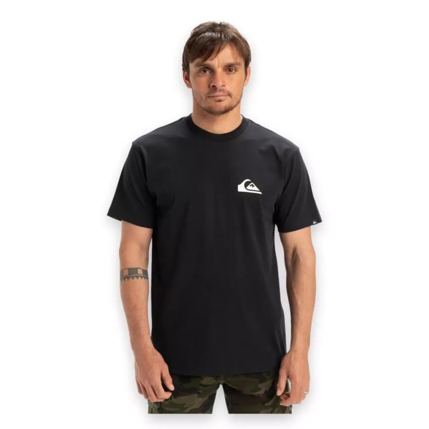 Quiksilver Eqyzt08042 Ev Mini Logo Ss Siyah Erkek T-Shirt