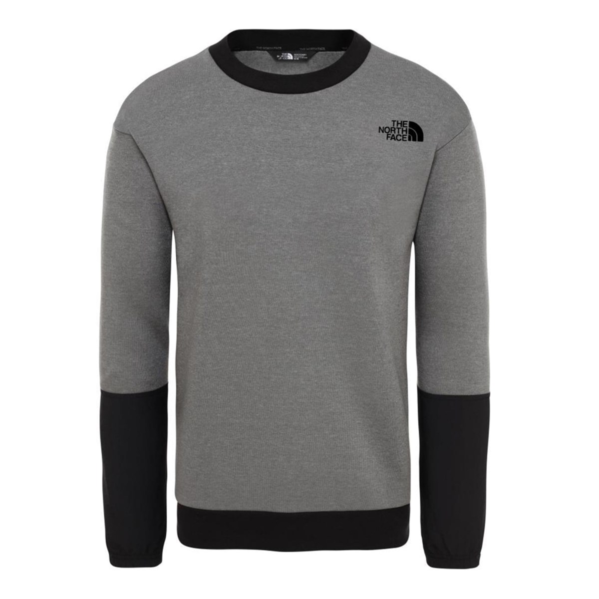 The North Face Graphic LS Erkek Sweatshirt Gri | Sporactive