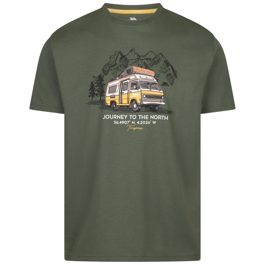Trespass Tokso Male Casual Printed Erkek Tişört 