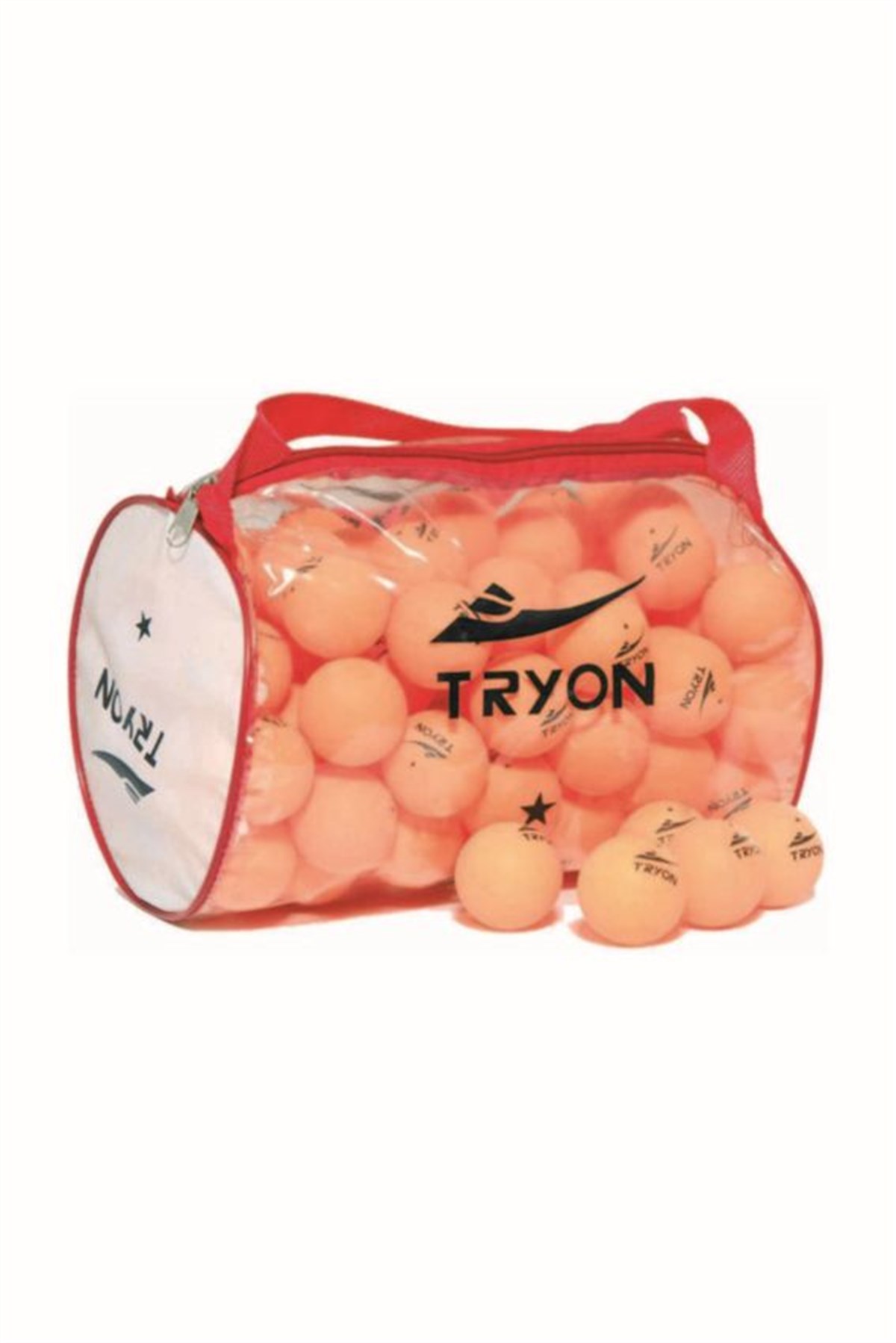 TRYON 100'lü 1 Yıldız Masa Tenis Topu Turuncu MTT-070