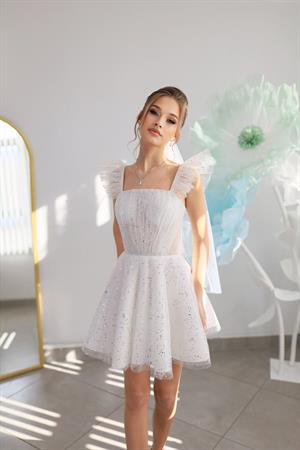 Melissa Mini Tül After Parti Tasarım Elbise