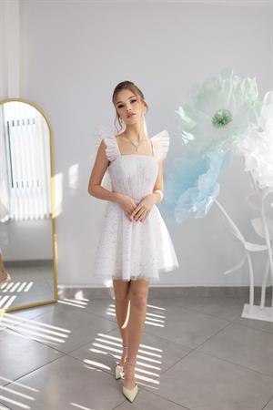 Melissa Mini Tül After Parti Tasarım Elbise