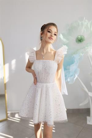 Melissa Mini Tül After Parti Tasarım Elbise