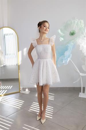 Melissa Mini Tül After Parti Tasarım Elbise