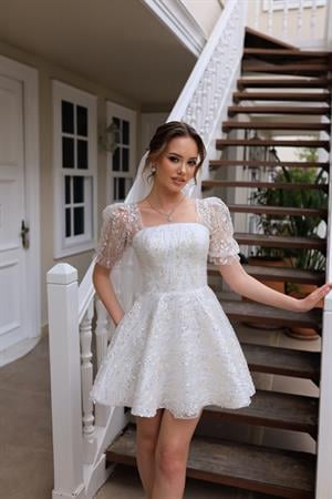 Miranda Mini Dantel After Tasarım Elbise