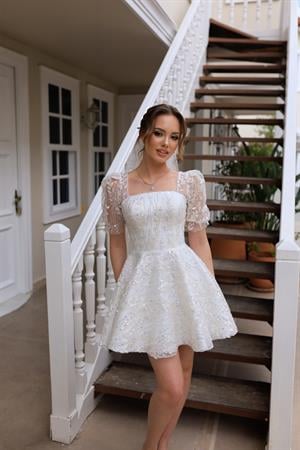 Miranda Mini Dantel After Tasarım Elbise