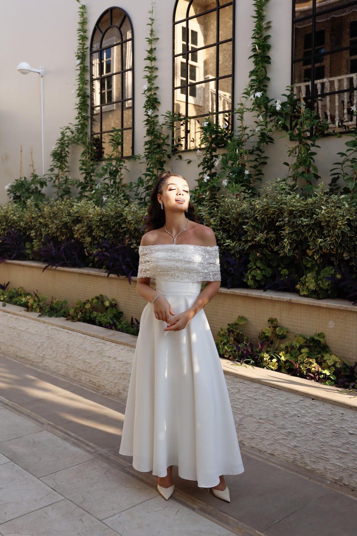 fall engagement photo dress Grace White Embellished Maxi Dress – Frock and Frill main image 0