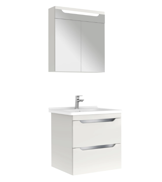Kale Banyo Casilla 65Cm Saten Gri Banyo Dolabı