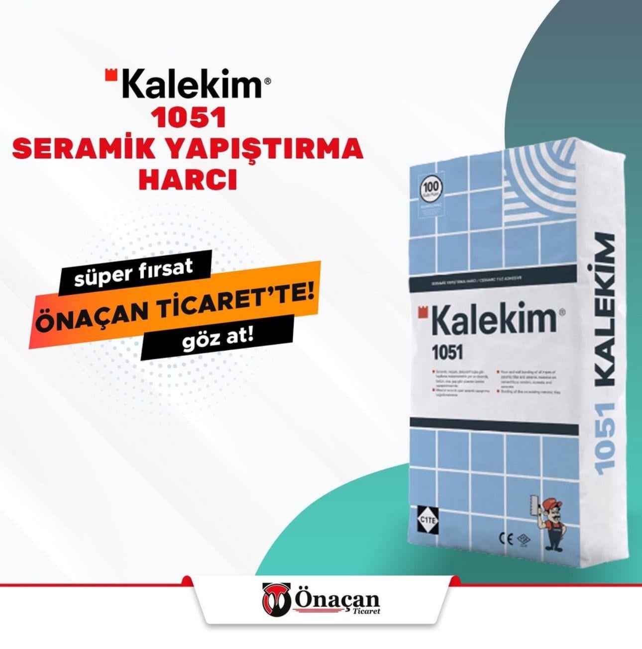 Kalekim 1051 Seramik Yapıştırma Harcı 25KG 