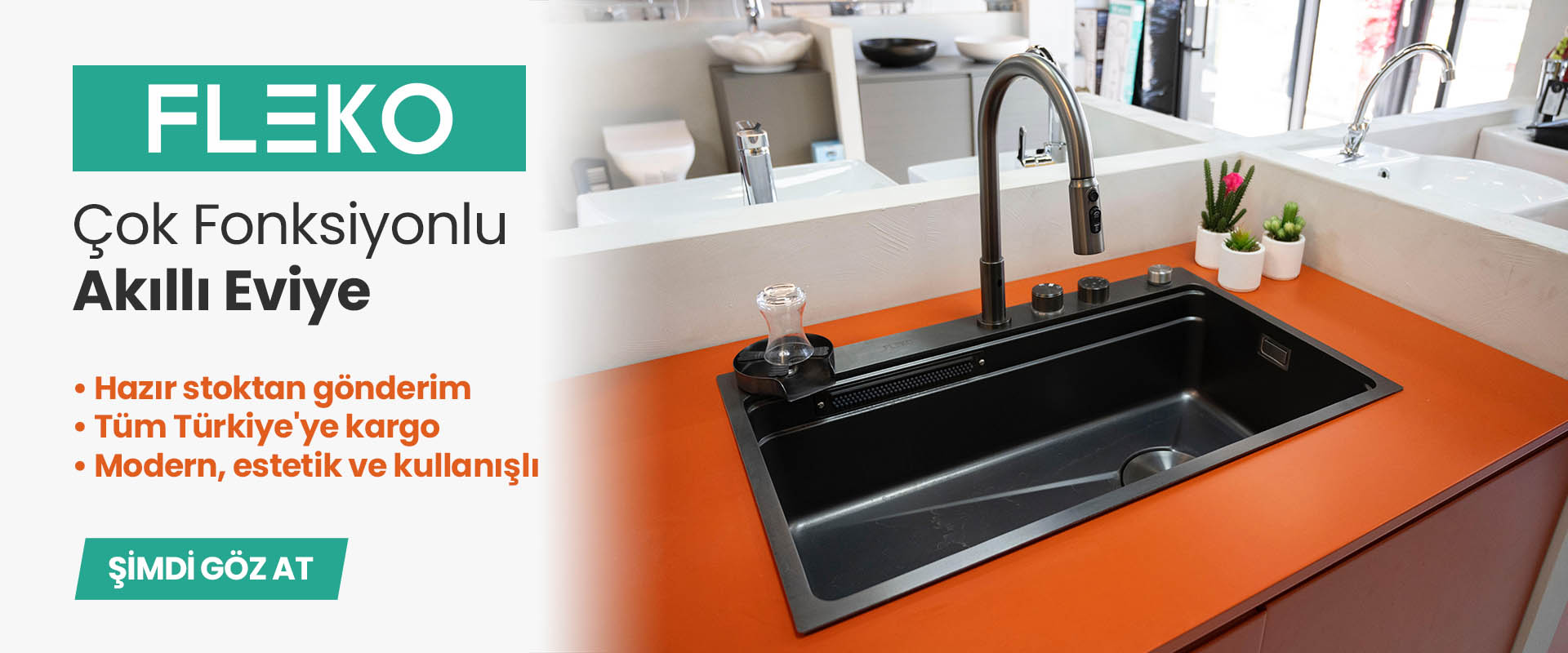 Fleko Akıllı Eviye