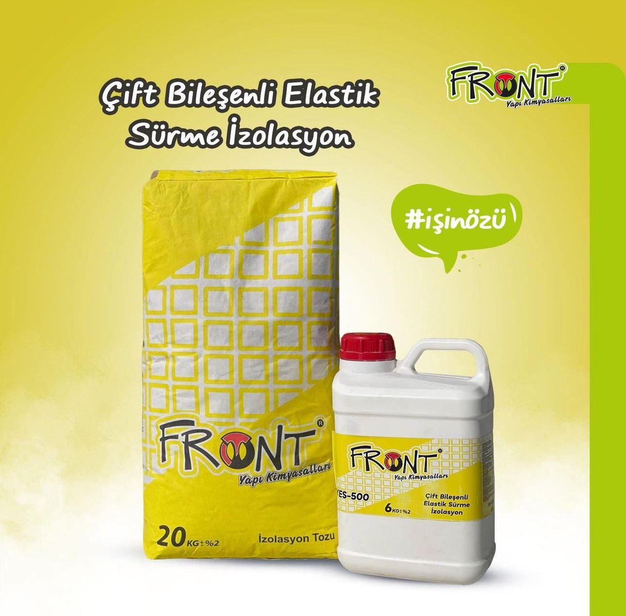 Front Çift Bileşenli  Elastik Sürme İzolasyon Seti