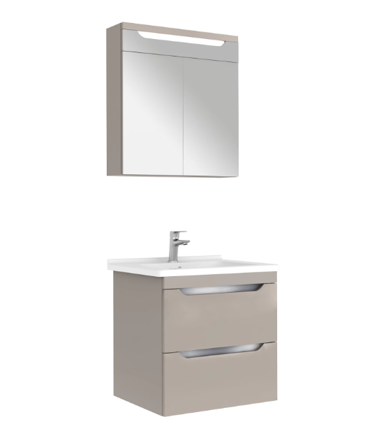 Kale Banyo Casilla 65cm Vizon Banyo Dolabı