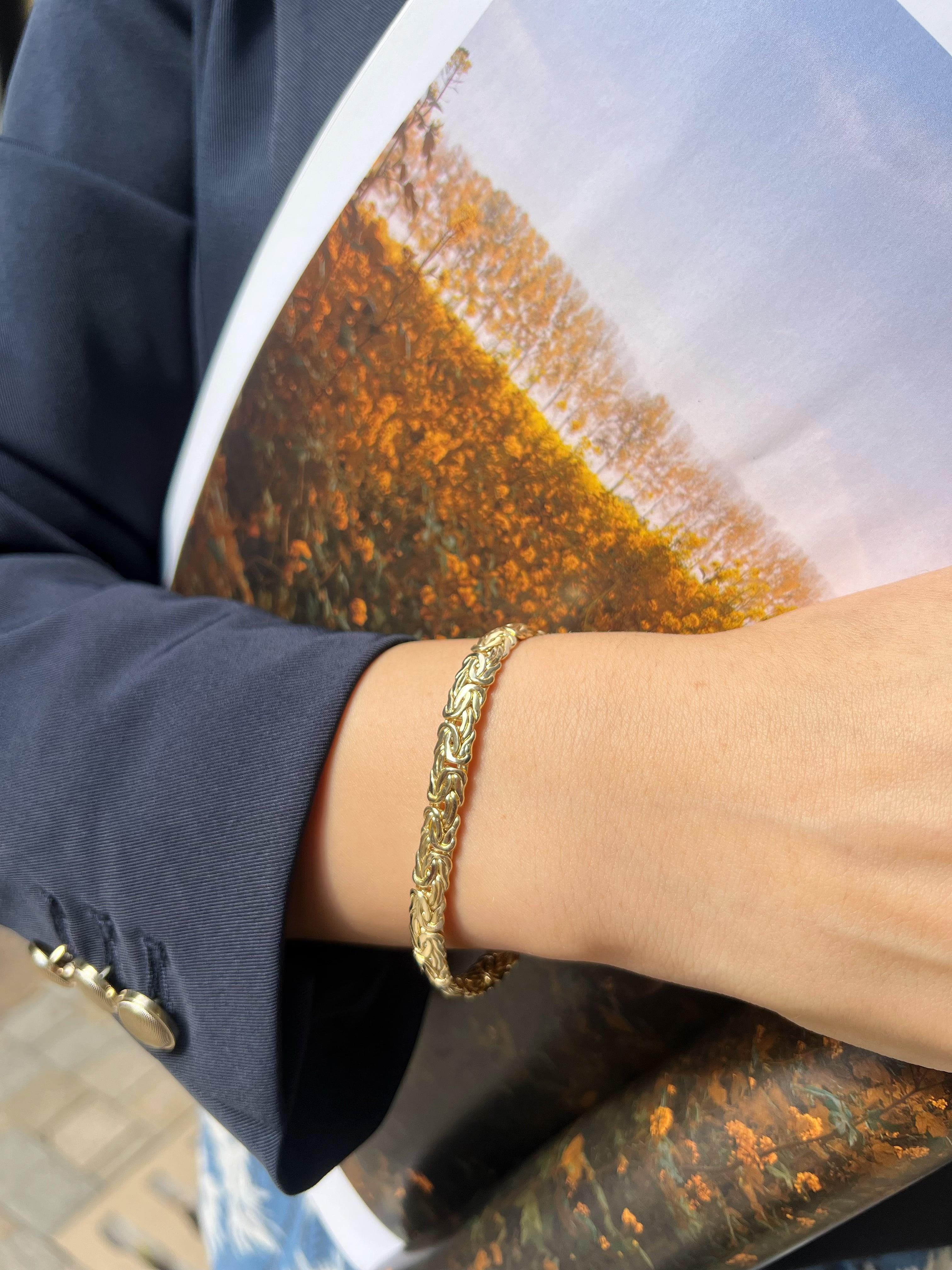  14 Ayar Altın Bileklik