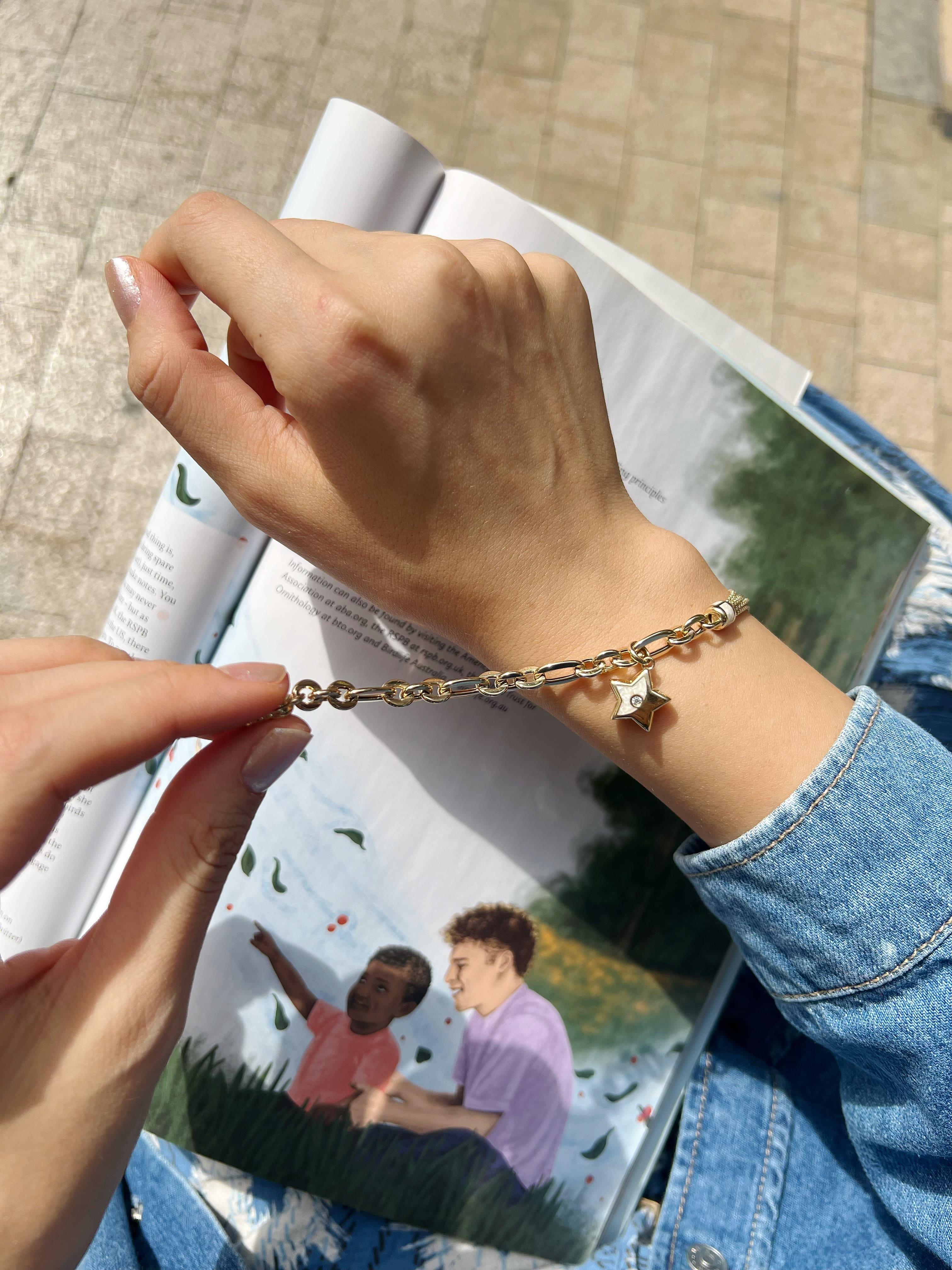  14 Ayar Altın Cetaş Eterna Bileklik