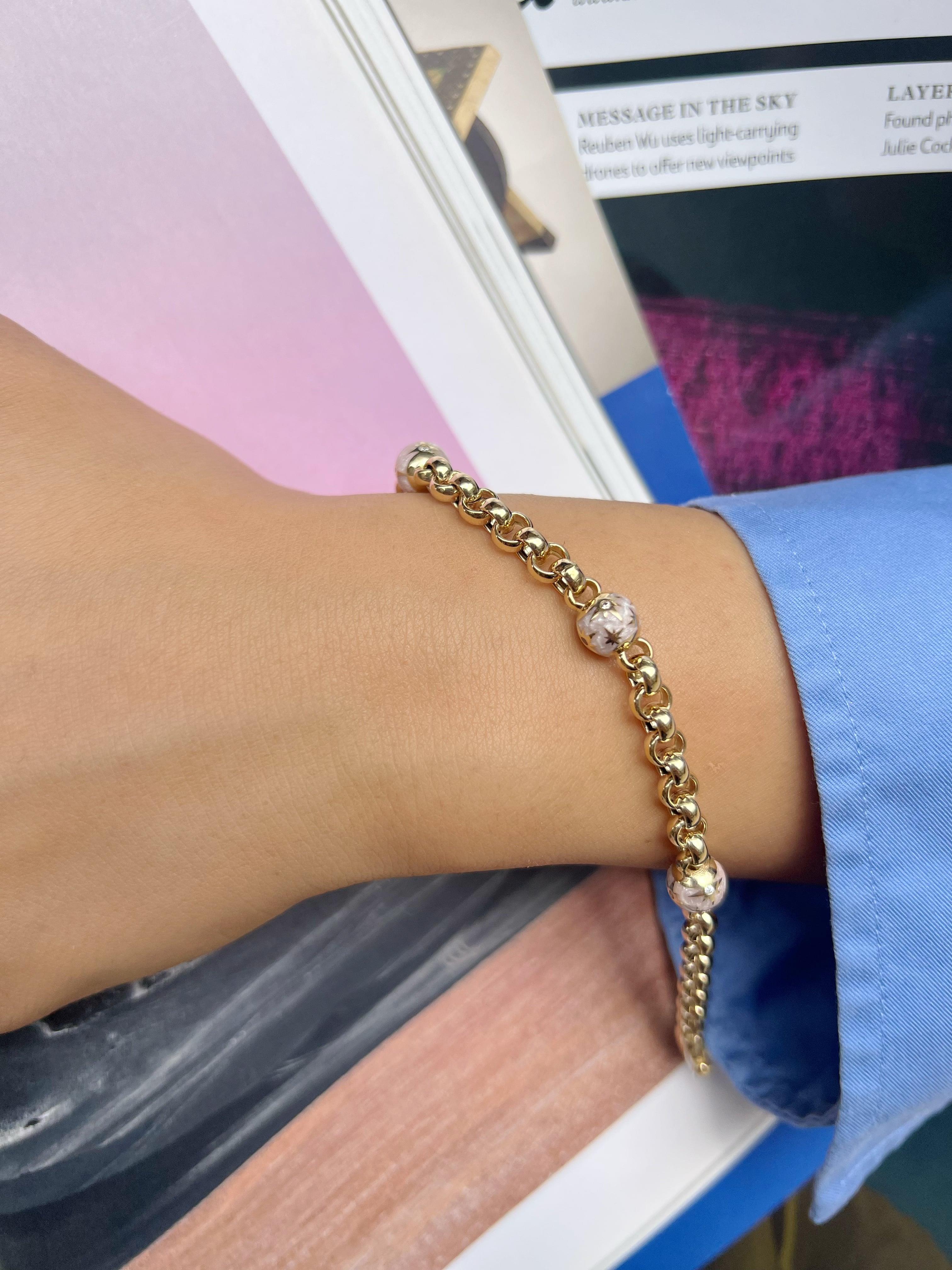  14 Ayar Altın Cetaş Polaris Bileklik