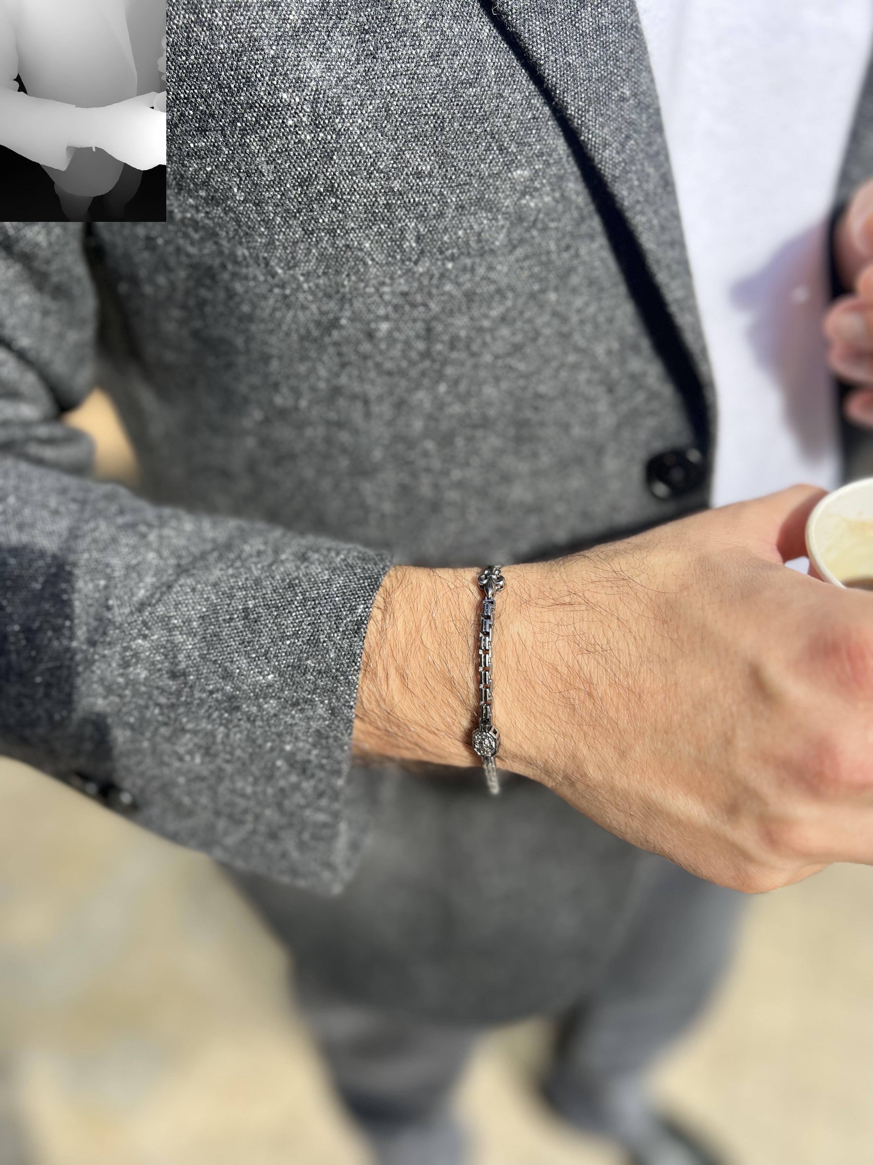  14 Ayar Altın Erkek Bileklik