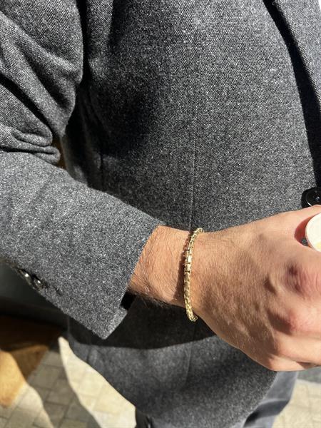  14 Ayar Altın Cetaş Erkek Bileklik